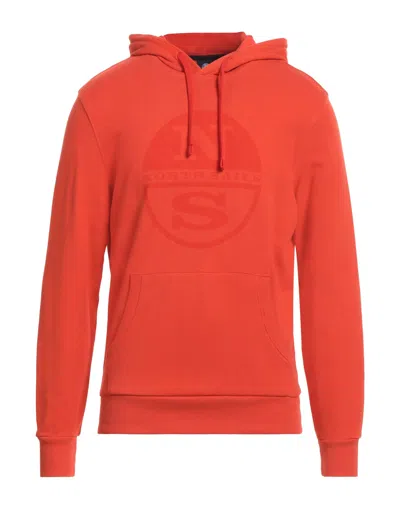 North Sails Sweatshirts In Orange