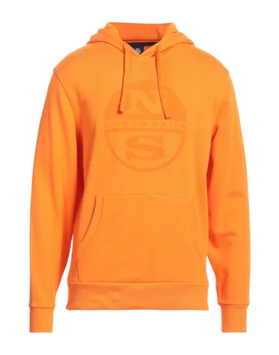 North Sails Sweatshirts In Orange