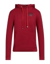 North Sails Man Sweatshirt Tomato Red Size Xl Cotton, Polyester In Tomato Red