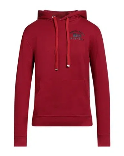 North Sails Man Sweatshirt Tomato Red Size Xl Cotton, Polyester