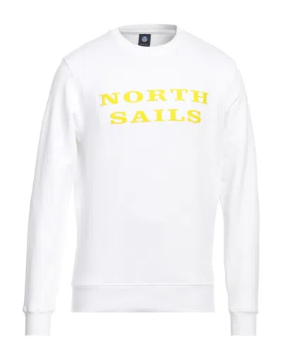 North Sails Sweatshirts In White