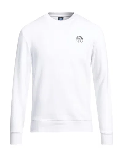 North Sails Sweatshirts In White