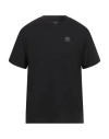North Sails Man T-shirt Black Size M Cotton, Elastane