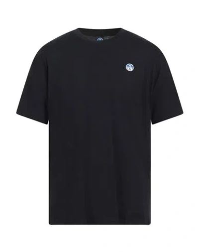 North Sails Man T-shirt Black Size S Cotton