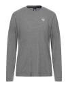 North Sails Man T-shirt Grey Size Xxl Cotton, Viscose