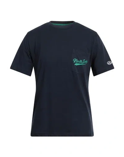 North Sails Man T-shirt Midnight Blue Size Xl Cotton