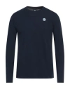 North Sails Man T-shirt Navy Blue Size Xs Cotton