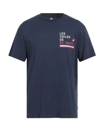 North Sails Man T-shirt Navy Size L Cotton