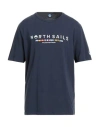 North Sails Man T-shirt Navy Size M Cotton