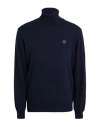 North Sails Man Turtleneck Midnight Blue Size Xl Polyamide, Wool, Viscose, Cashmere