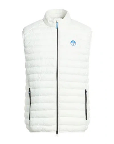 North Sails Man Vest White Size L Polyamide