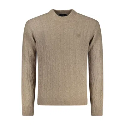 North Sails Marrone Poliammide Men Sweater In Brown