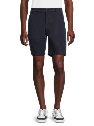 North Sails Men's Solid Stretch Shorts In Navy