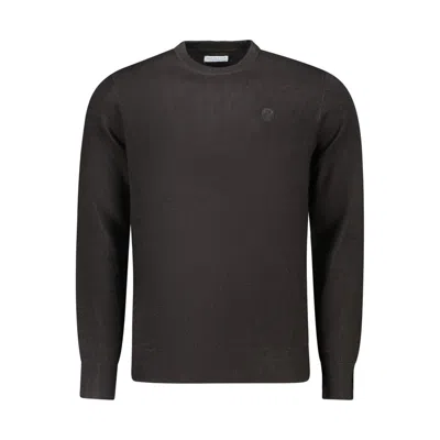 North Sails Nero Acrylic Men Sweater In Black