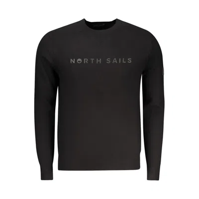 North Sails Nero Viscosa Uomo Maglia In Black