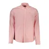 North Sails Pink Cotton Shirt In Pink