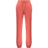 North Sails Pink Cotton Pant In Red