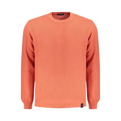 North Sails Pink Cotton Sweater In Orange