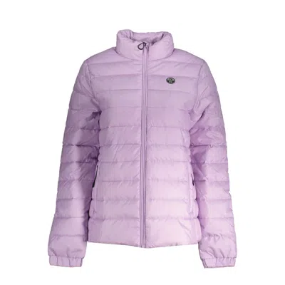 North Sails Pink Polyester Women Jacket In Purple