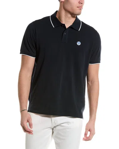North Sails Polo Shirt In Blue