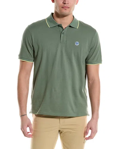 North Sails Polo Shirts In Green