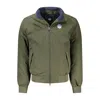 North Sails Green Polyamide Men Jacket In Green