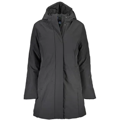 North Sails Polyester Jackets & Women's Coat In Black