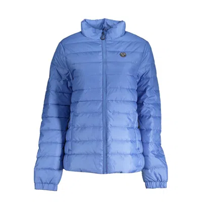 North Sails Polyester Jackets & Women's Coat In Blue