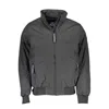 North Sails Black Polyester Jacket In Gray