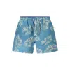 North Sails Blue Polyester Swimwear In Blue