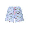 North Sails Blue Polyester Swimwear In Multi