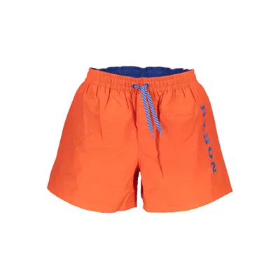 North Sails Red Polyester Swimwear In Orange