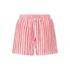 North Sails Red Polyester Swimwear In Red