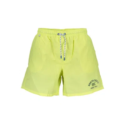 North Sails Yellow Polyester Swimwear In Green