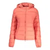 North Sails Rosso Polyester Woman Jacket In Orange