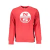 North Sails Man Sweatshirt Tomato Red Size Xxl Cotton In Red