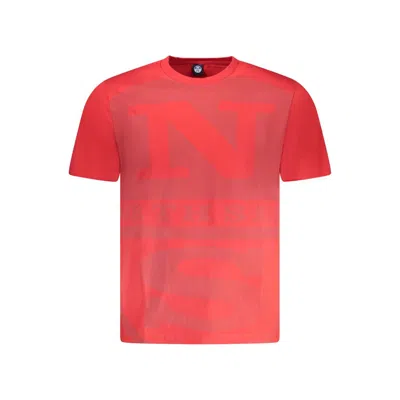 North Sails Red Cotton Men T-shirt