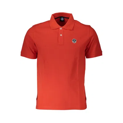 North Sails Man Polo Shirt Tomato Red Size Xl Cotton