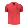 North Sails Red Cotton Polo Shirt In Red