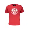 North Sails Red Cotton T-shirt