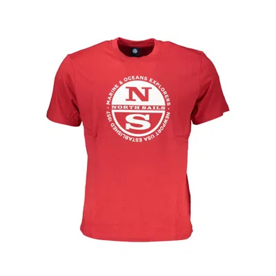 North Sails Red Cotton T-shirt