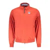 North Sails Red Polyester Men's Jacket In Pink