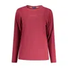 North Sails Rosso Cotton Women T-shirt In Pink