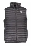 North Sails Black Polyamide Men Jacket In Grey