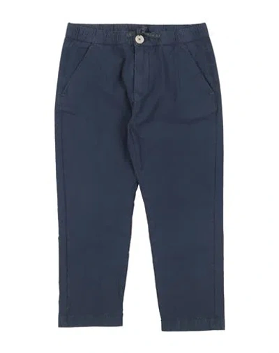 North Sails Babies'  Toddler Boy Pants Navy Size 6 Cotton, Elastane In Blue