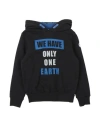 North Sails Toddler Boy Sweatshirt Black Size 6 Organic Cotton In Black