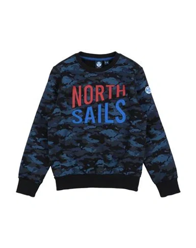 North Sails Babies'  Toddler Boy Sweatshirt Midnight Blue Size 6 Cotton