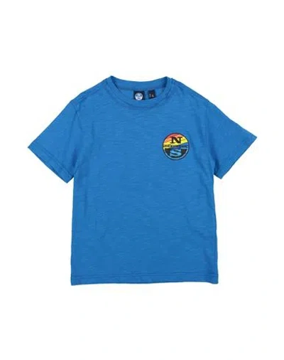 North Sails Babies'  Toddler Boy T-shirt Blue Size 6 Cotton