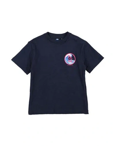 North Sails Babies'  Toddler Boy T-shirt Navy Blue Size 6 Cotton