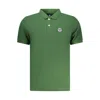 North Sails Verde Cotton Men Polo In Green
